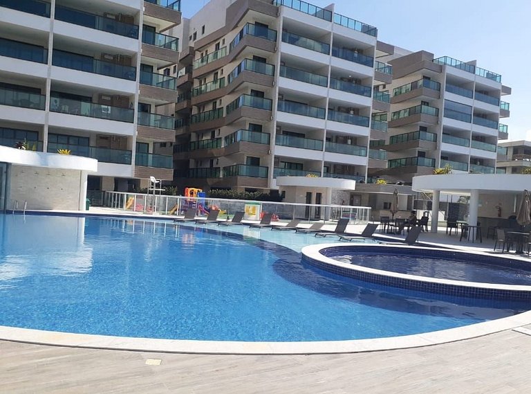 Condomínio Club com PISCINA a 50m PRAIA dos Anjos - Unidades